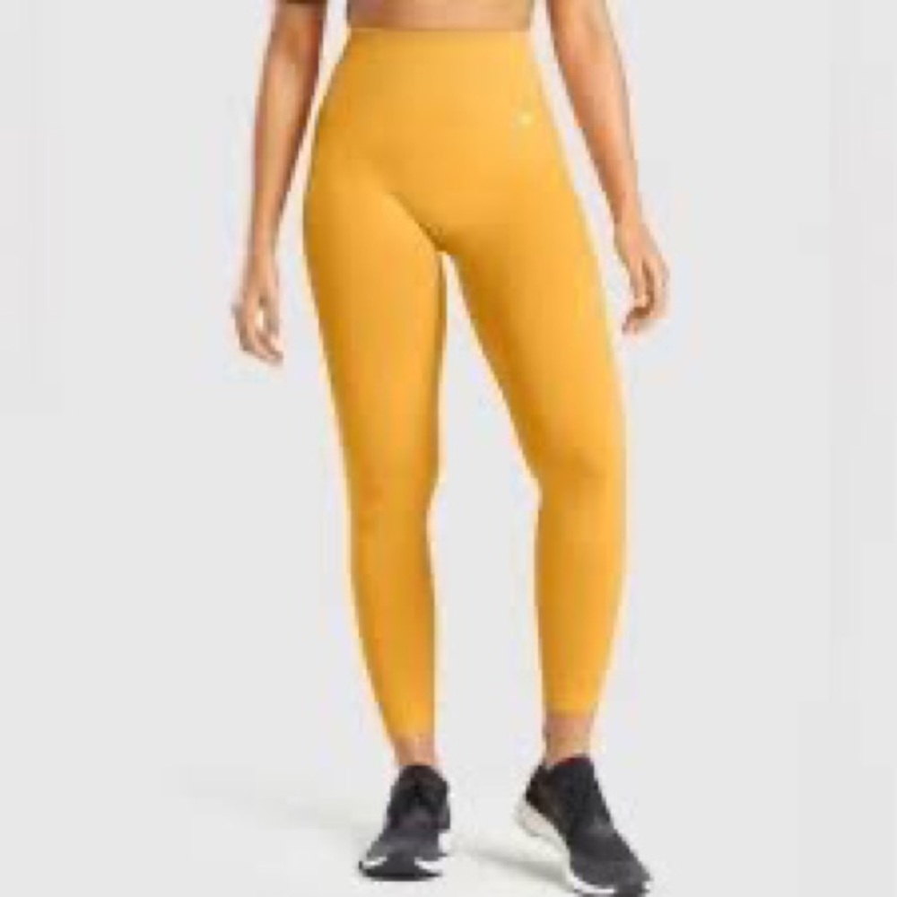Gymshark seamless yellow